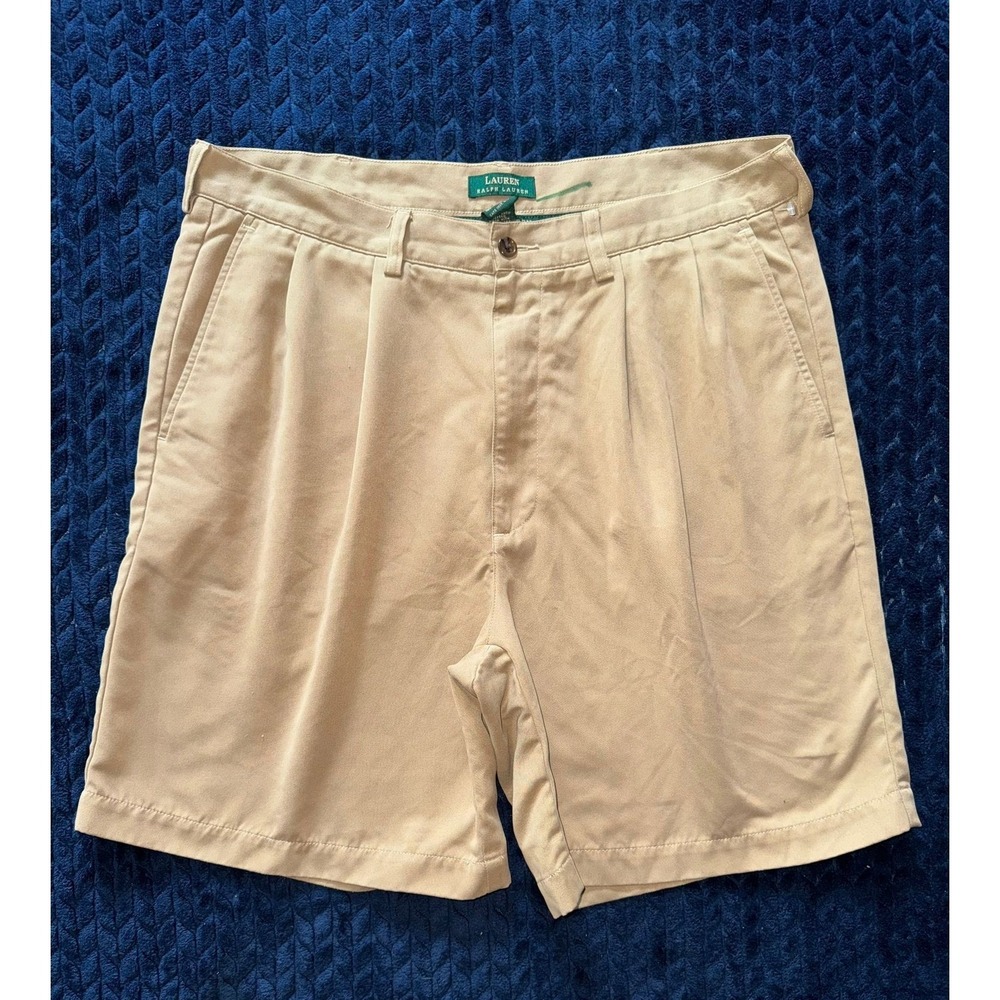 Lauren Ralph Lauren Women's Khaki Shorts Golf Casual Size 35‎
